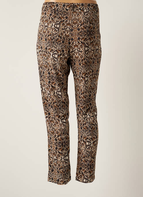 Pantalon slim taille normale taille normale beige IKKS femme