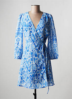 Robe courte bleu MAJOLICA pour femme