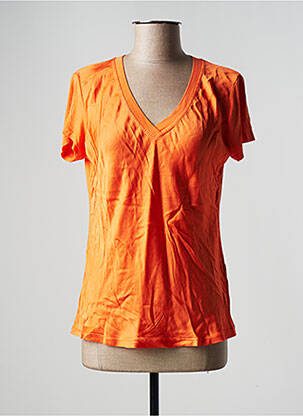 T-shirt orange GARCONNE pour femme