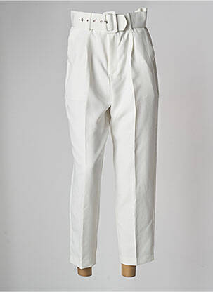 Pantalon 7/8 blanc TIFFOSI pour femme