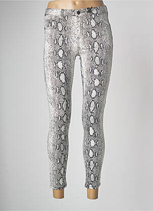 Pantalon 7/8 gris R.DISPLAY pour femme