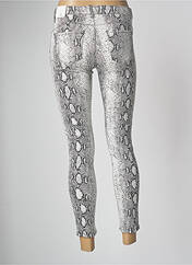 Pantalon 7/8 gris R.DISPLAY pour femme seconde vue