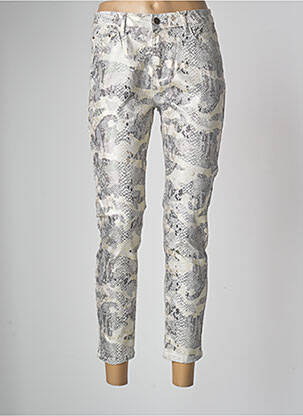 Pantalon 7/8 gris ZAC & ZOE pour femme
