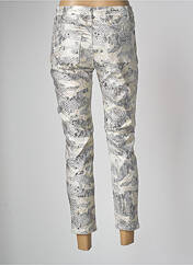 Pantalon 7/8 gris ZAC & ZOE pour femme seconde vue