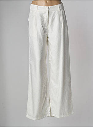 Pantalon large blanc MOLLY BRACKEN pour femme