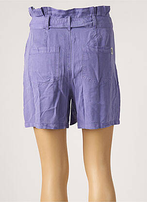 Short fermeture zippée sous rabat boutonné taille normale violet LEE COOPER femme