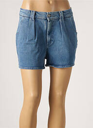 Short fermeture zippée sous rabat boutonné taille normale bleu LEE COOPER femme