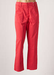 Pantalon droit rouge KANOPE pour femme seconde vue