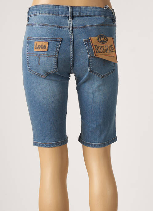 Bermuda bleu LOIS pour femme