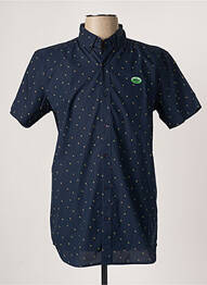 Chemise manches courtes imprimé fantaisie bleu LOIS homme