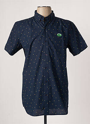 Chemise manches courtes imprimé fantaisie bleu LOIS homme