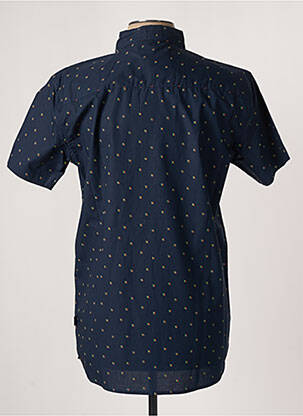 Chemise manches courtes imprimé fantaisie bleu LOIS homme