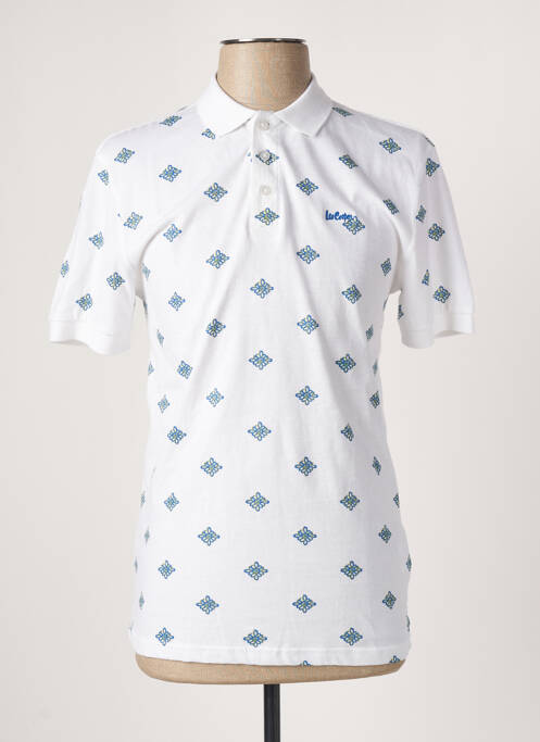 Polo blanc LEE COOPER pour homme