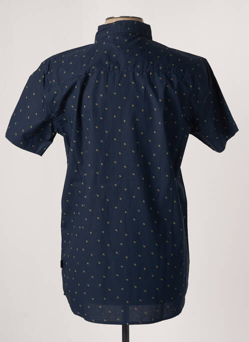 Chemise manches courtes bleu LOIS pour homme