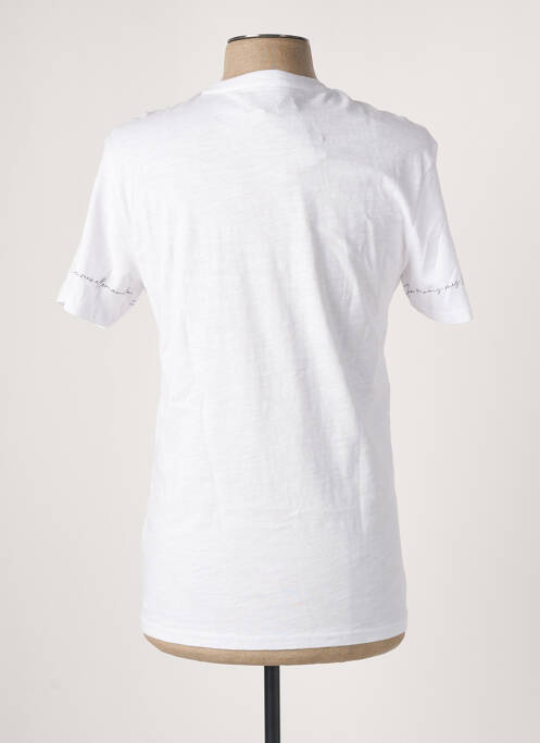 T-shirt blanc LEE COOPER pour homme