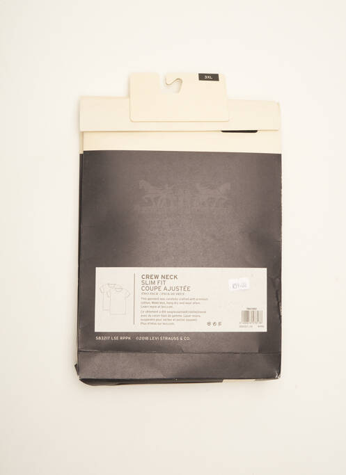 T-shirt bleu LEVIS pour homme