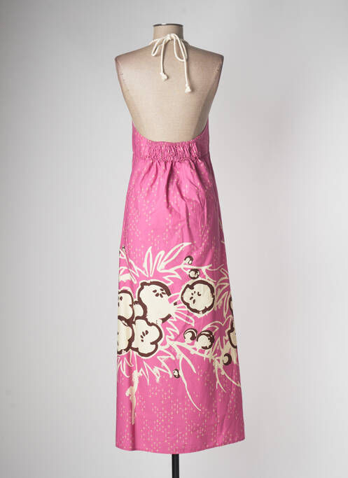 Robe longue rose OTTOD'AME pour femme