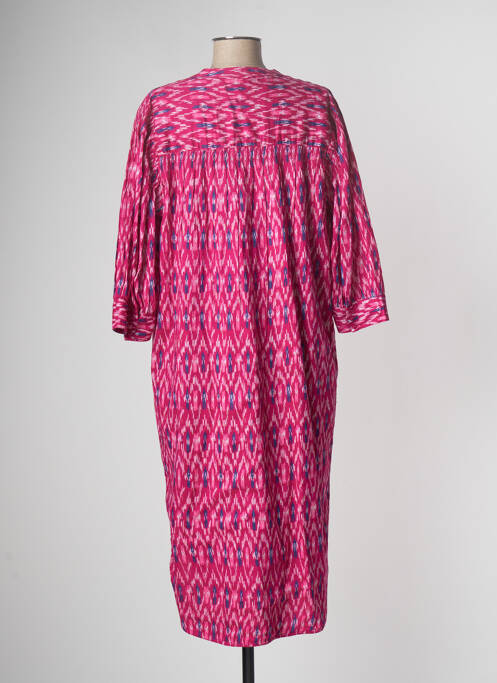 Robe mi-longue rose MKT STUDIO pour femme