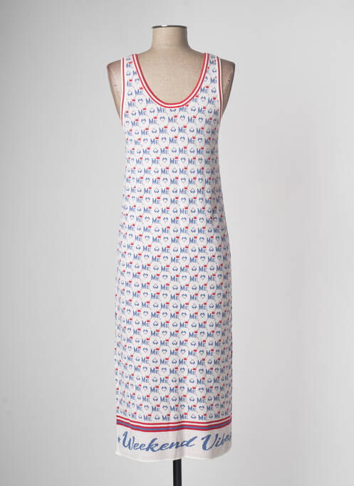 Robe mi-longue rouge ME369 pour femme