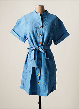 Robe courte bleu FRNCH pour femme