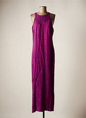 Robe longue violet MODETROTTER pour femme seconde vue