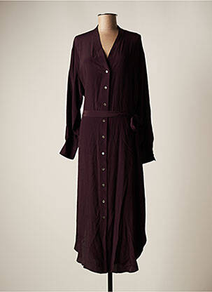 Robe longue violet OTTOD'AME pour femme