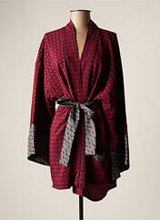 Veste kimono rouge MOW pour femme seconde vue