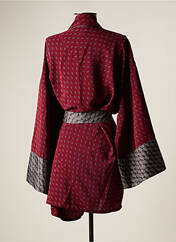 Veste kimono rouge MOW pour femme seconde vue
