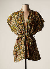 Veste kimono vert FAVELA MARKET pour femme seconde vue