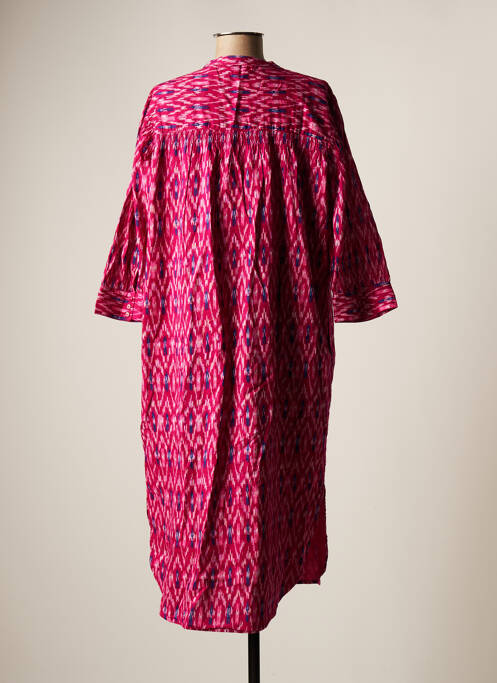 Robe mi-longue rose MKT STUDIO pour femme