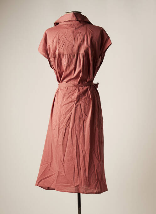 Robe mi-longue rose VALENTINE GAUTHIER pour femme