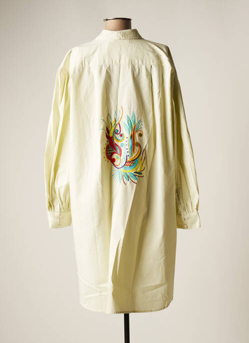 Robe mi-longue vert CHARLIE JOE pour femme