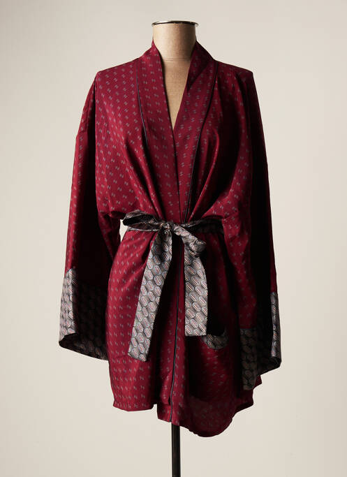Veste kimono rouge MOW pour femme