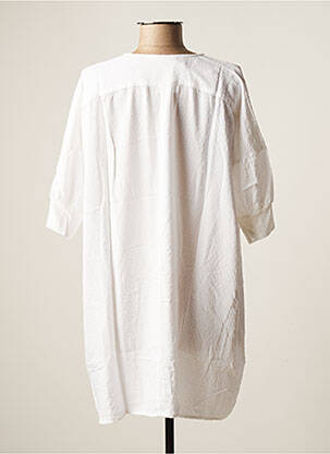 Tunique manches courtes légère et transparente blanc PROJECT AJ117 femme