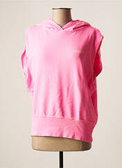 Sweat-shirt à capuche rose ESSENTIEL ANTWERP pour femme seconde vue