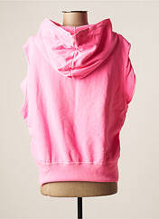 Sweat-shirt à capuche rose ESSENTIEL ANTWERP pour femme seconde vue