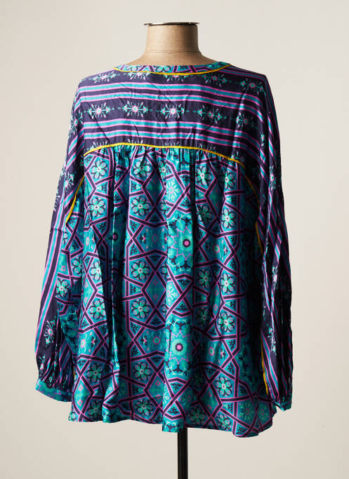 Blouse bleu NOT SHY pour femme