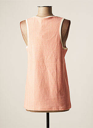 Top stretch sans manche rose WELCOME BOB femme