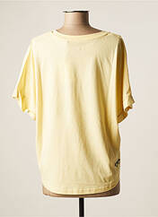 T-shirt jaune SOIS SAGE pour femme seconde vue