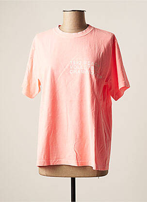 T-shirt rose LOVERS BAY CLUB pour femme