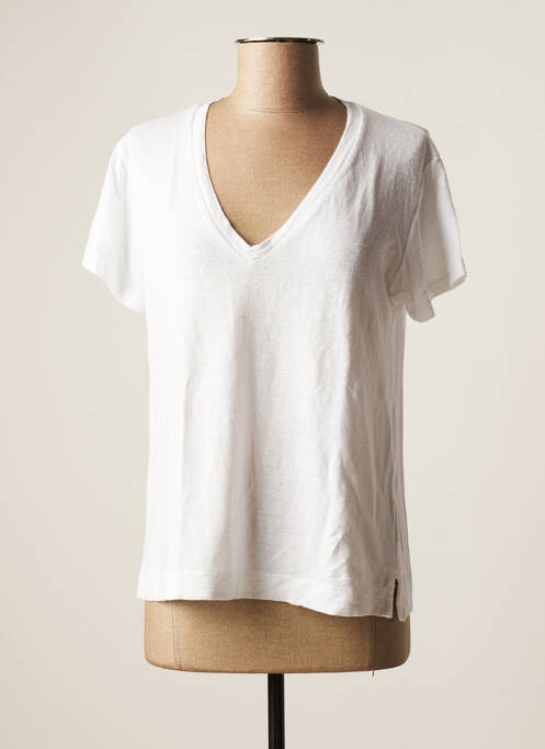 T-shirt blanc DANIELE FIESOLI pour femme