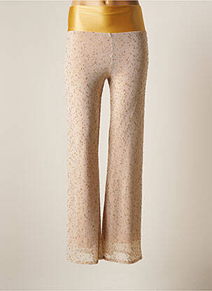 Pantalon droit stretch taille normale beige SEASS femme