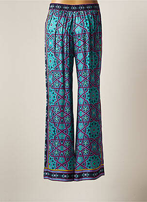 Pantalon large coupe fluide taille normale violet NOTSHY femme