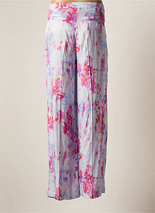 Pantalon large coupe fluide taille normale violet CHLOÉ STORA femme