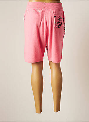 Bermuda taille élastique taille normale rose NOTSHY femme