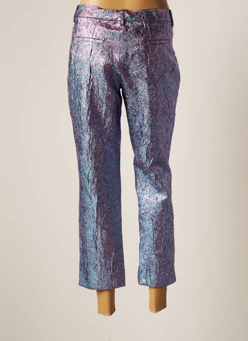 Pantalon chino bleu MODETROTTER pour femme