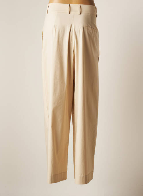 Pantalon large beige DANIELE FIESOLI pour femme