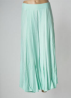 Jupe longue taille haute vert MODETROTTER femme