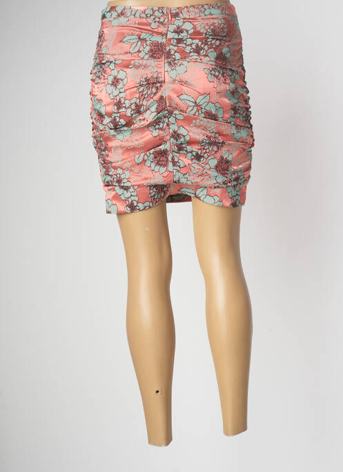 Jupe courte rose MODETROTTER pour femme
