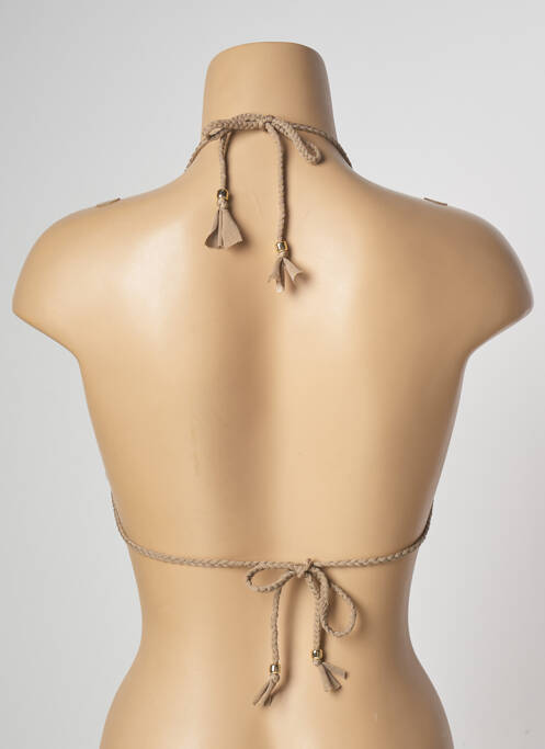 Haut de maillot de bain beige SEASS pour femme